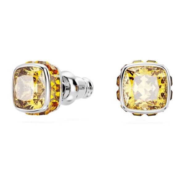 5660802 Swarovski Küpe Birthstone:Pe Studs Nov Yel/Rhs 5660802