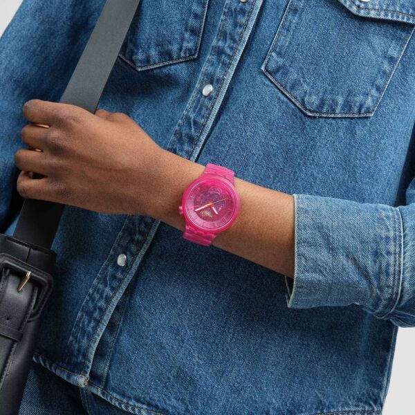 SB05P102 Swatch Pink Joy Unisex Kol Saati