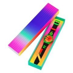 SO29G106 Swatch Neon Rider Erkek Kol Saati