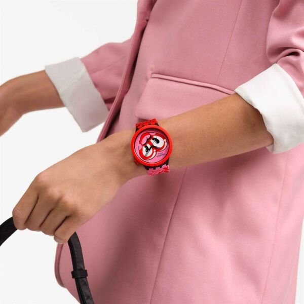 SB05Z103 Swatch 'Hattie Stewart' Hattie's Heart Unisex Kol Saati