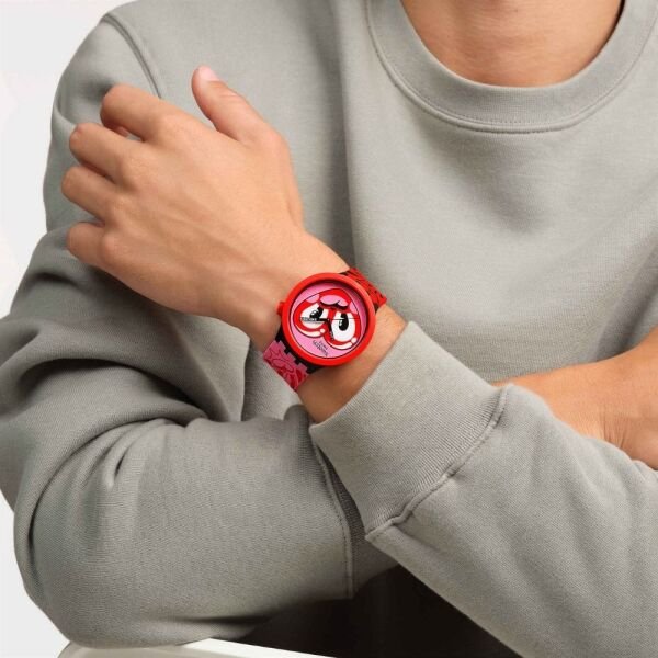 SB05Z103 Swatch 'Hattie Stewart' Hattie's Heart Unisex Kol Saati
