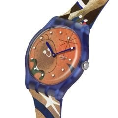 SO29Z136 Swatch Miro's Women & Bird in the Moonlight Unisex Kol Saati