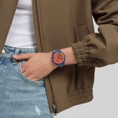 SO29Z136 Swatch Miro's Women & Bird in the Moonlight Unisex Kol Saati