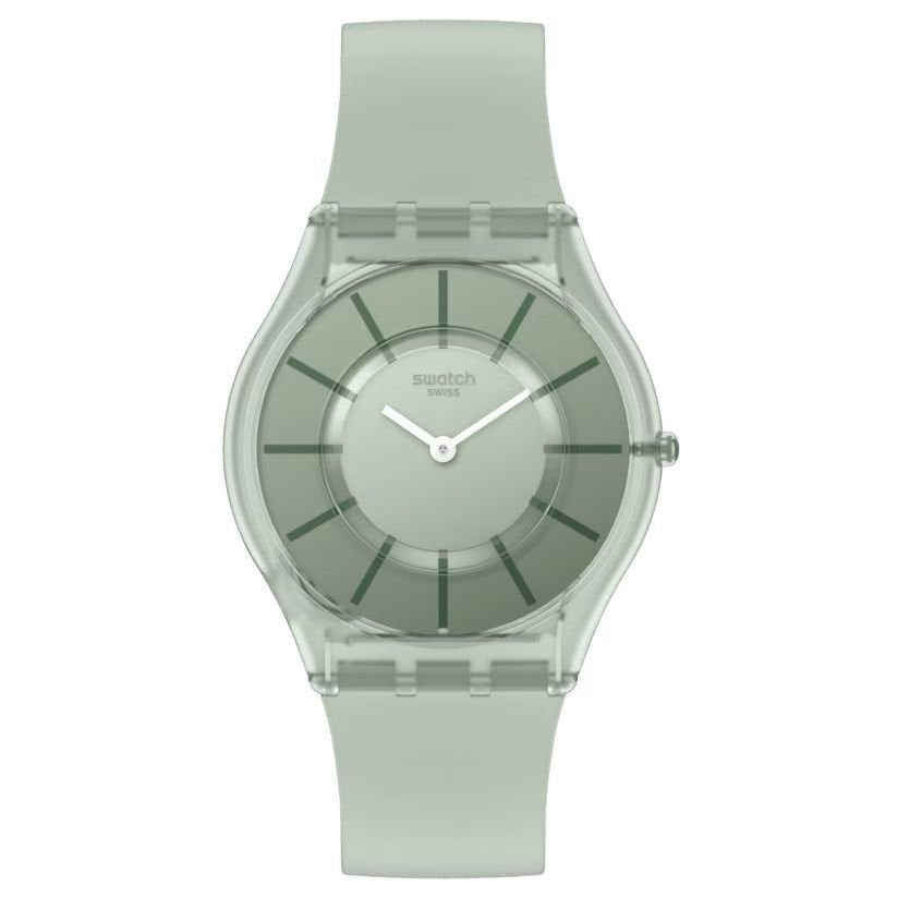 SS08G103-S14 Swatch Vert D'eau Kadın Kol Saati