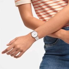 SS08K102-S14 Swatch White Classiness Kadın Kol Saati