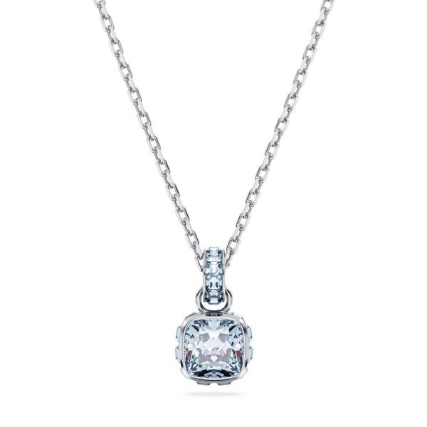 5651794 Swarovski Kolye Birthstone:Pend Mar Pendant Blu/Rhs 5651794