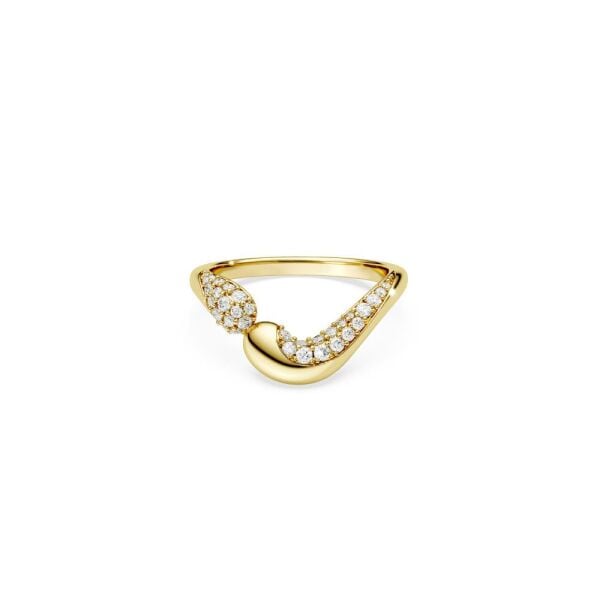 5746351 Swarovski Yüzük Classıca:Rıng Op Whı/Gos 52