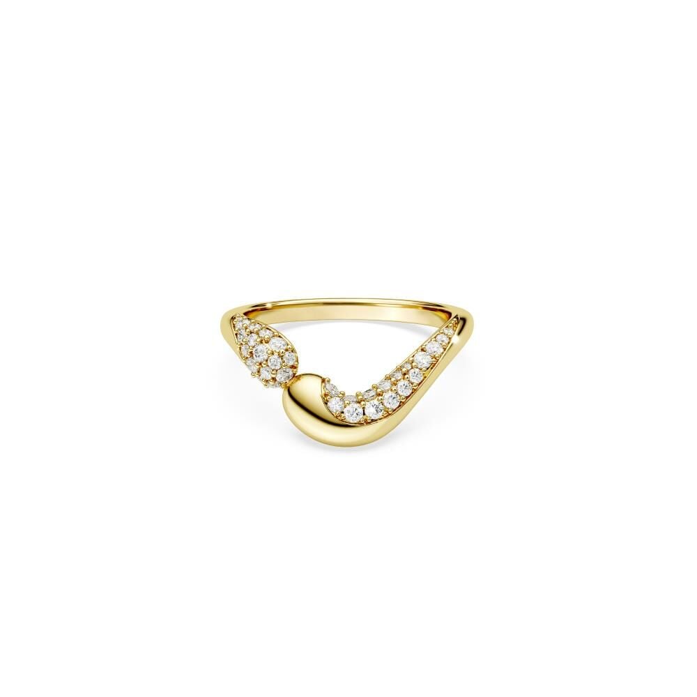 5746352 Swarovski Yüzük Classıca:Rıng Op Whı/Gos 58