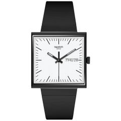 SO34B700 Swatch What If ... Black ? Erkek Kol Saati