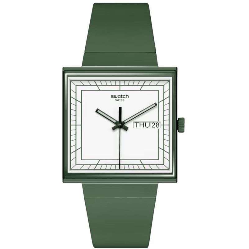 SO34G700 Swatch What If ... Green? Erkek Kol Saati