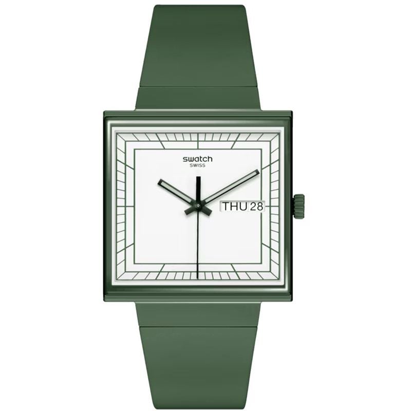 SO34G700 Swatch What If ... Green? Erkek Kol Saati