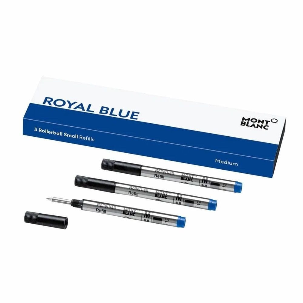 124505 Mont Blanc Rollerballball Small Refills (M) Royal Blue