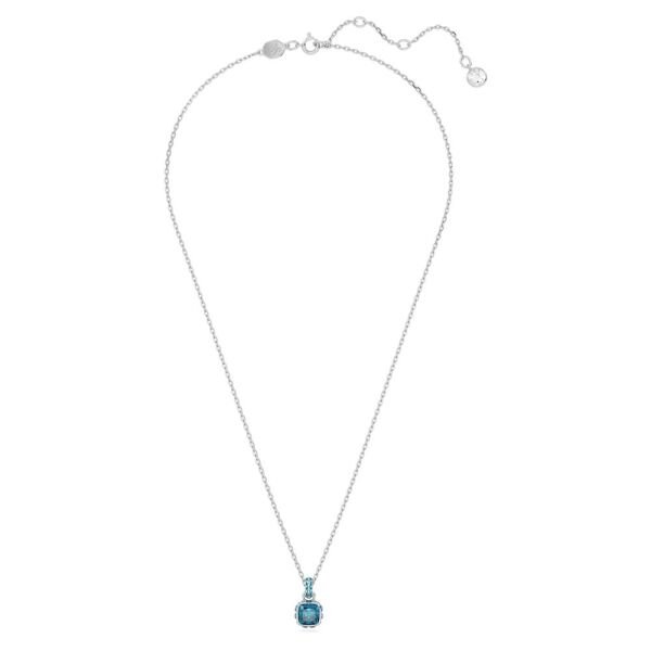 5651707 Swarovski Kolye Birthstone:Pend Dec Pendant Blu/Rhs 5651707