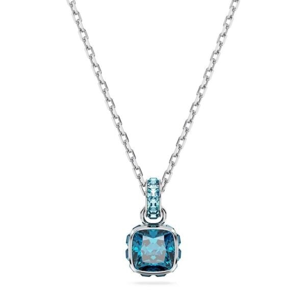 5651707 Swarovski Kolye Birthstone:Pend Dec Pendant Blu/Rhs 5651707