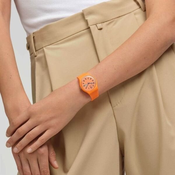 SO28O703 Swatch Trendy Lines In Sienna Bayan Kol Saati