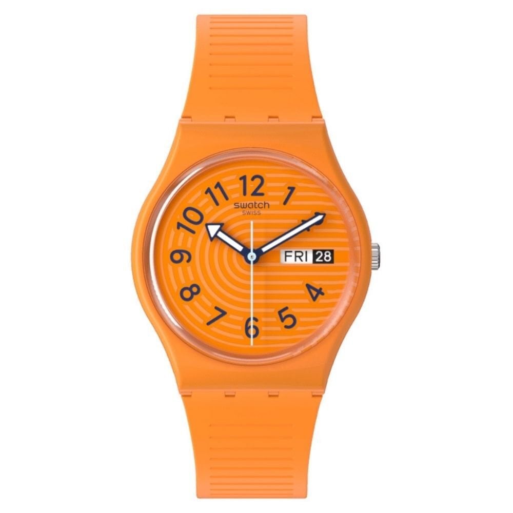 SO28O703 Swatch Trendy Lines In Sienna Bayan Kol Saati