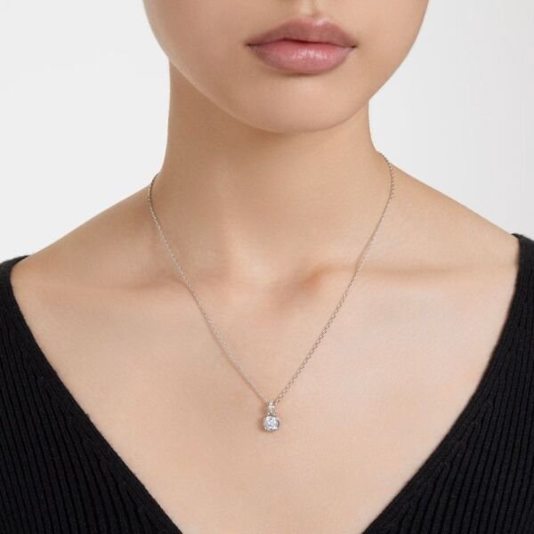 5651704 Swarovski Kolye Birthstone:Pend Apr Pendant Whi/Rhs 5651704