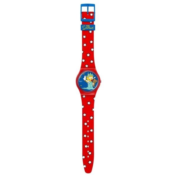 SO28Z120 Swatch Little Lady Liberty Bayan Kol Saati