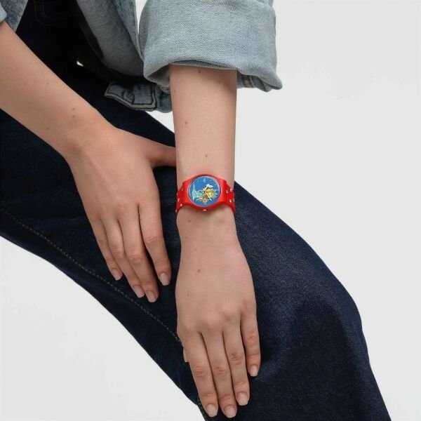 SO28Z120 Swatch Little Lady Liberty Bayan Kol Saati