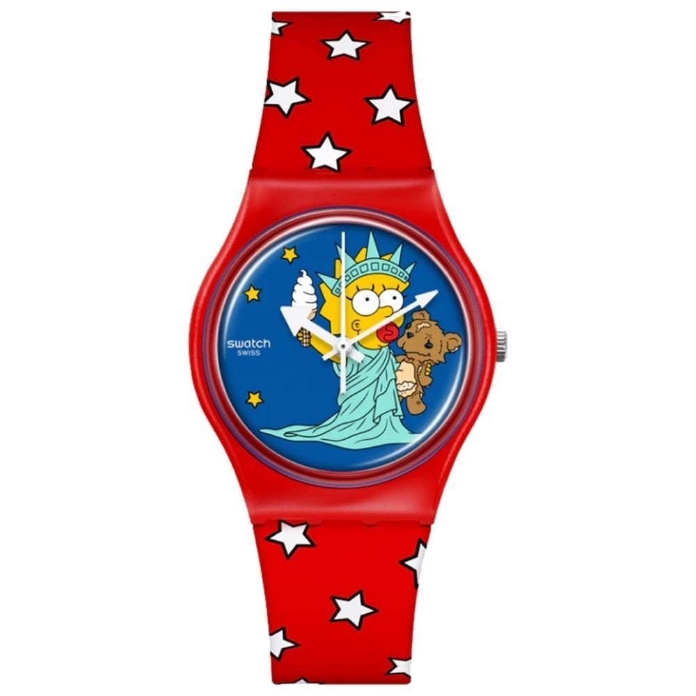 SO28Z120 Swatch Little Lady Liberty Bayan Kol Saati
