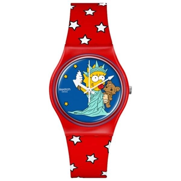 SO28Z120 Swatch Little Lady Liberty Bayan Kol Saati