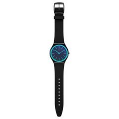 SS07B111 Swatch Obsidian Shimmer Erkek Kol Saati