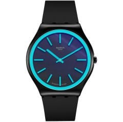 SS07B111 Swatch Obsidian Shimmer Erkek Kol Saati