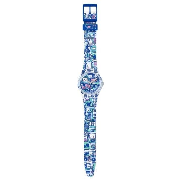 SO28Z702 Swatch 'Bao Ho' B-Bot Unisex Kol Saati
