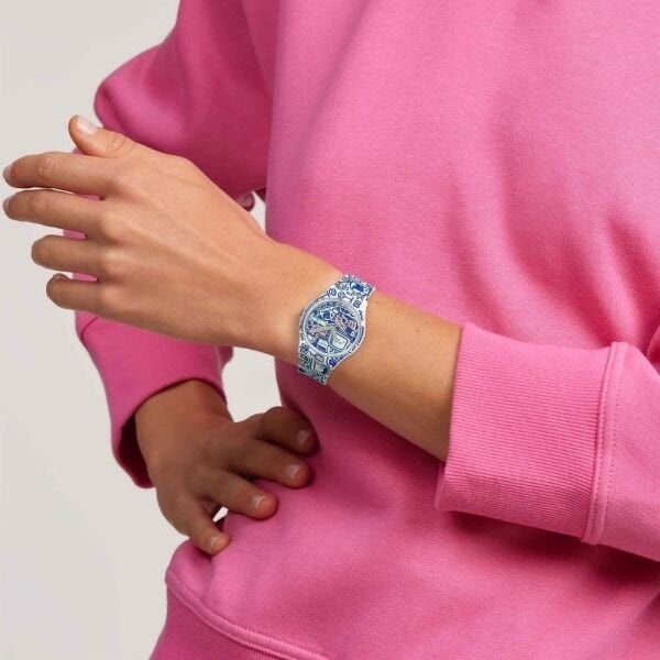 SO28Z702 Swatch 'Bao Ho' B-Bot Unisex Kol Saati