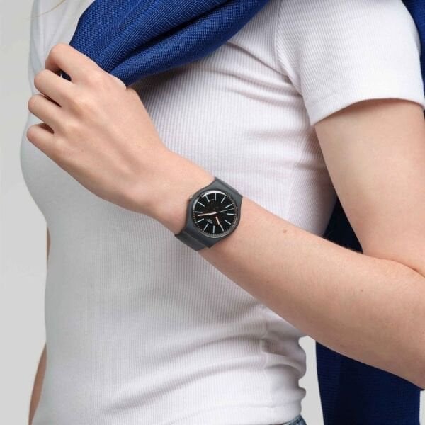 SO29A101 Swatch Cobblestone Street Erkek Kol Saati