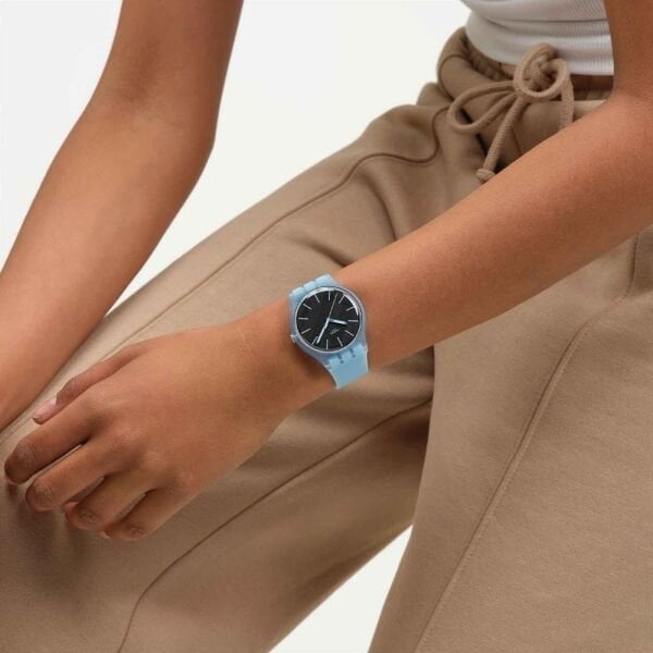 SO29L101 Swatch Blue Moves Unisex Kol Saati