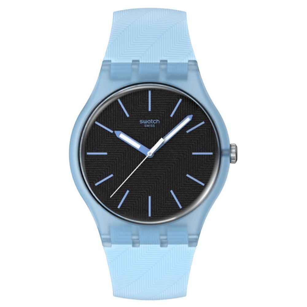 SO29L101 Swatch Blue Moves Unisex Kol Saati