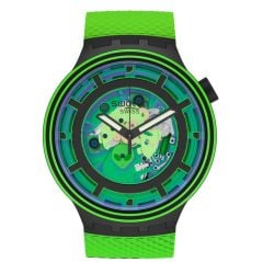 SB01B125 Swatch Big Bold Come In Peace! Unisex Kol Saati