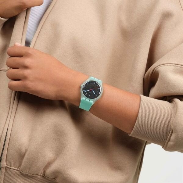 SO29L103 Swatch Hint of Mint Unisex Kol Saati