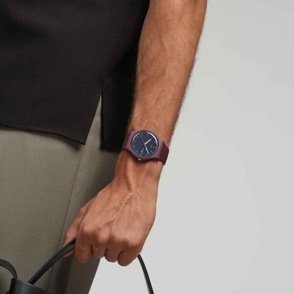 SO29R707 Swatch Burgundy Berry Erkek Kol Saati