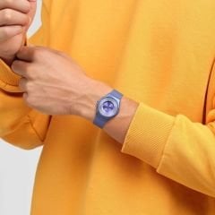 SS08N110 Swatch Metro Deco Bayan Kol Saati