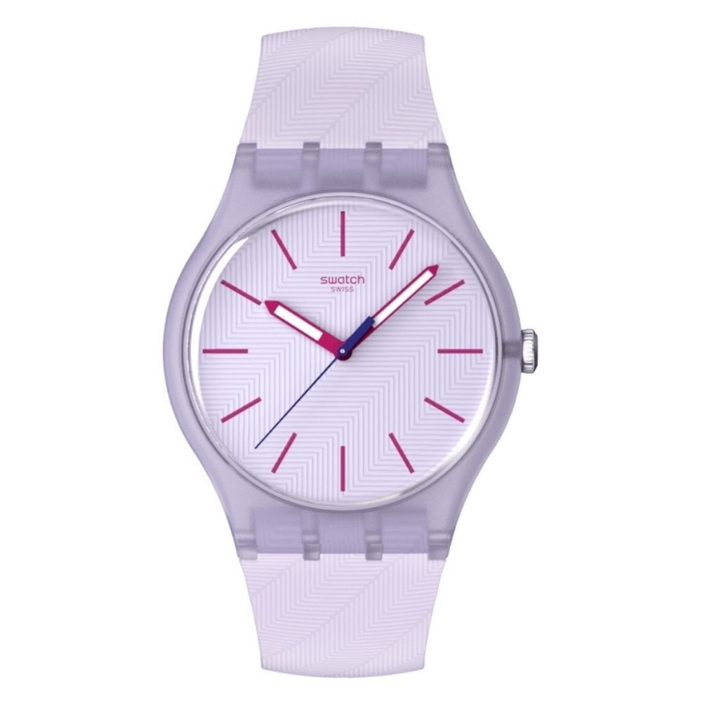 SO29V101 Swatch Lavendaze Unisex Kol Saati