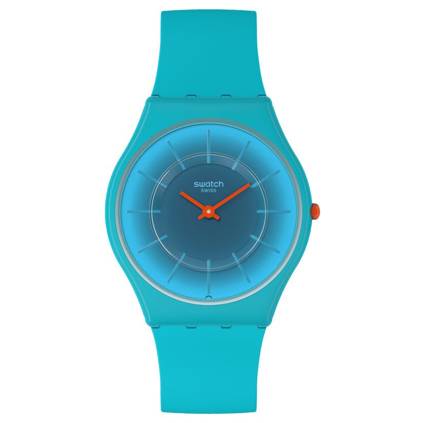 SS08N114 Swatch Radiently Teal Bayan Kol Saati