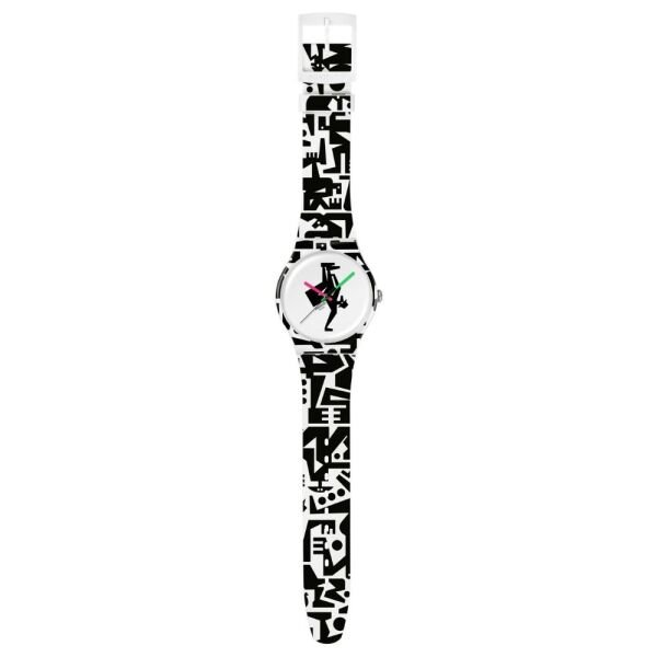 SO29Z147 Swatch 'Grotesk' Freeze Time Unisex Kol Saati
