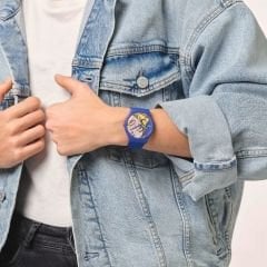 SUOZ352 Swatch Girl By Roy Lichtenstein Unisex Kol Saati