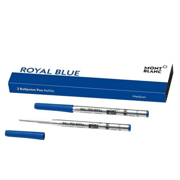 128214 Montblanc Tükenmez Kalem Yedeği Medium Royal Blue