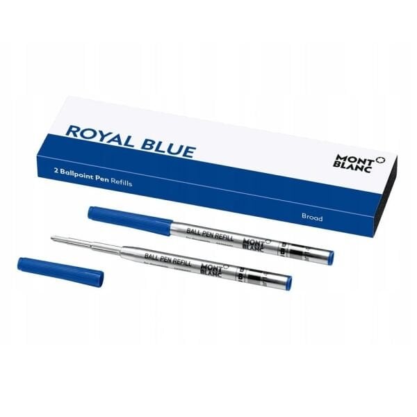 128215 Montblanc Tükenmez Kalem Yedeği Broad Royal Blue
