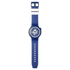 SB01N102 Swatch Big Bold Iswatch Blue Unisex Kol Saati