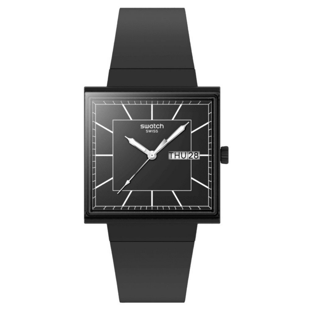 SO34B701 Swatch What If ... Blackagain? Erkek Kol Saati