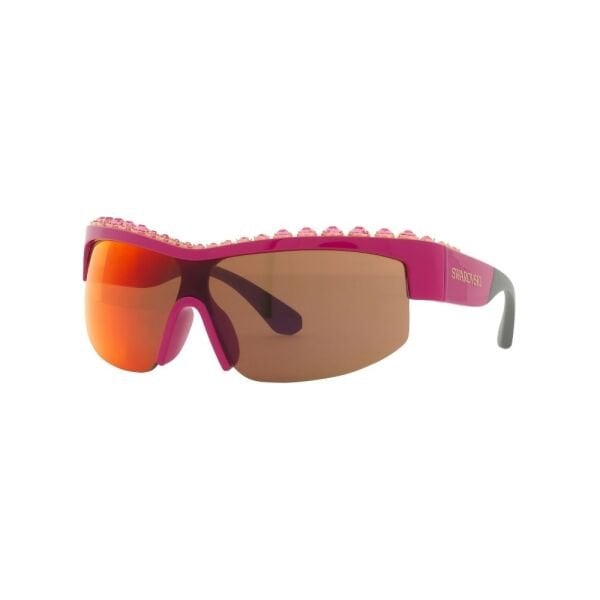5679555 Swarovski Gözlük Güneş gözlükleri, Maske şekli,SK1126EL, Pembe 5679555