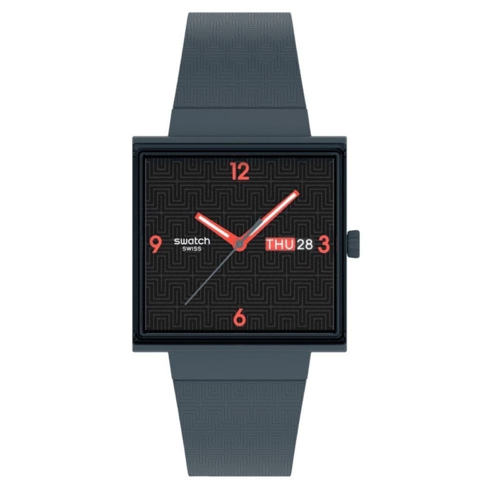 SO34M701 Swatch Squared Off Unisex Kol Saati