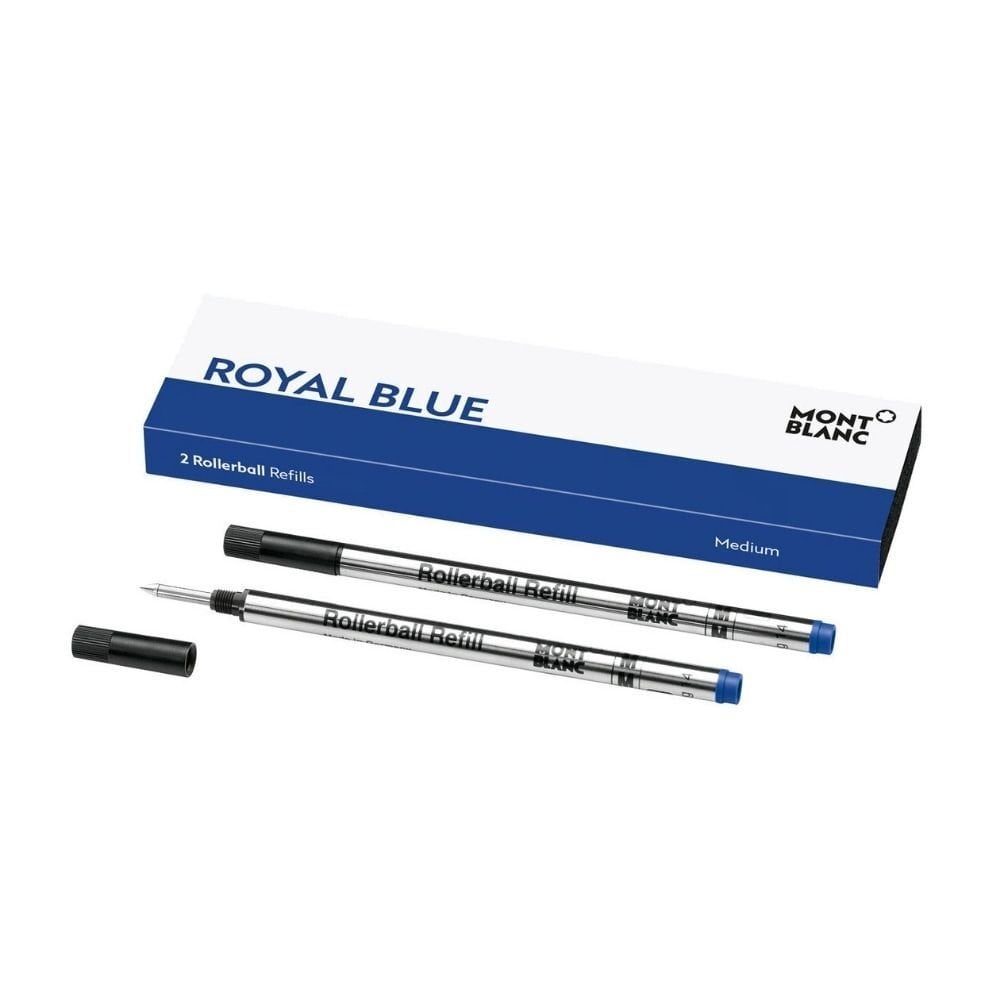 128233 Mont Blanc 2 Roller Kalem Refill Medium Royal Blue