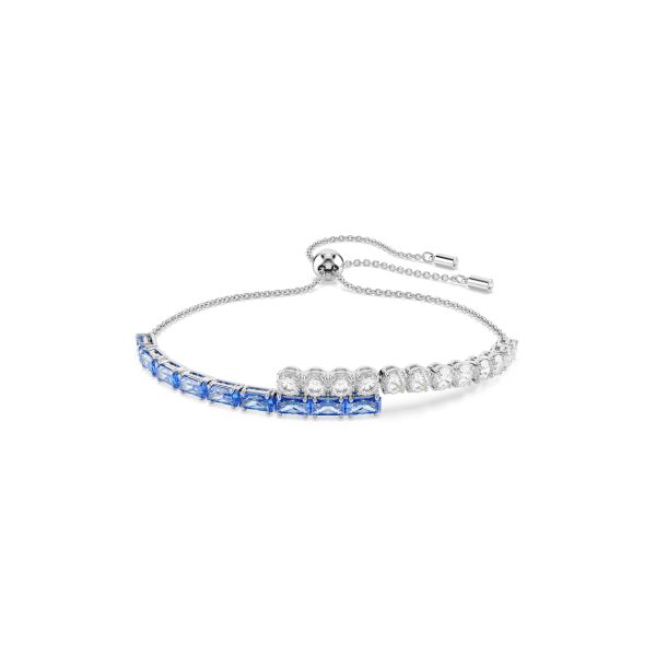5732266 Swarovski Bilezik Matrıx:Bracelet Crash Blu/Rhs M