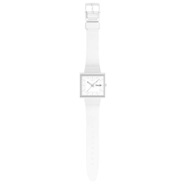 SO34W700 Swatch What If ... Allwhite Erkek Kol Saati