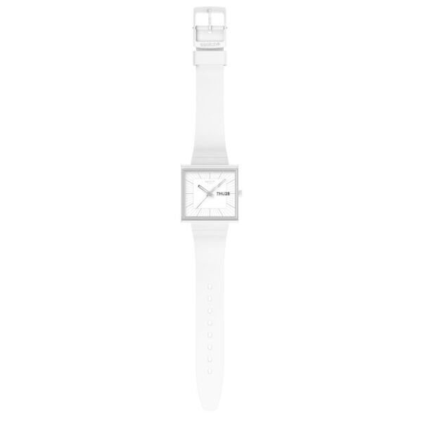 SO34W700 Swatch What If ... Allwhite Erkek Kol Saati